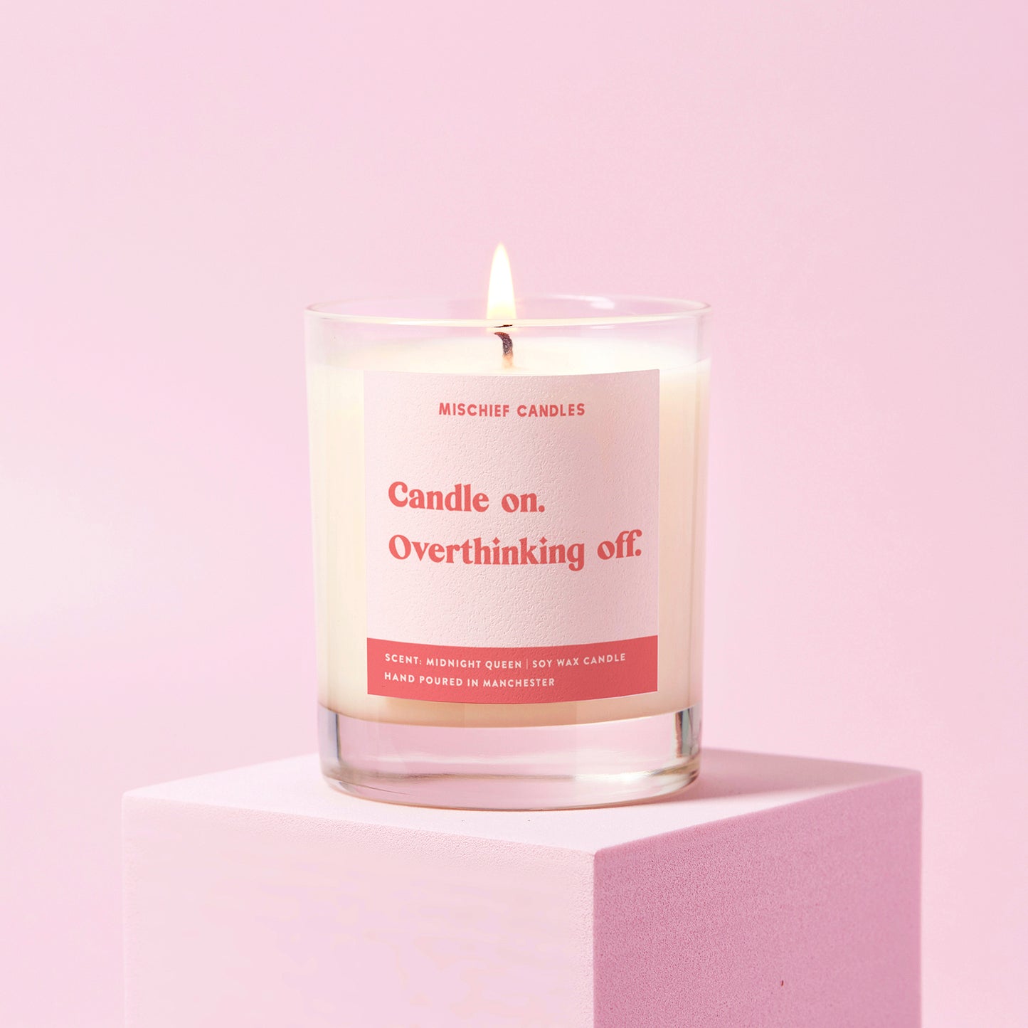 Relaxation Candle for Mental Reset Candle On Overthinking Off