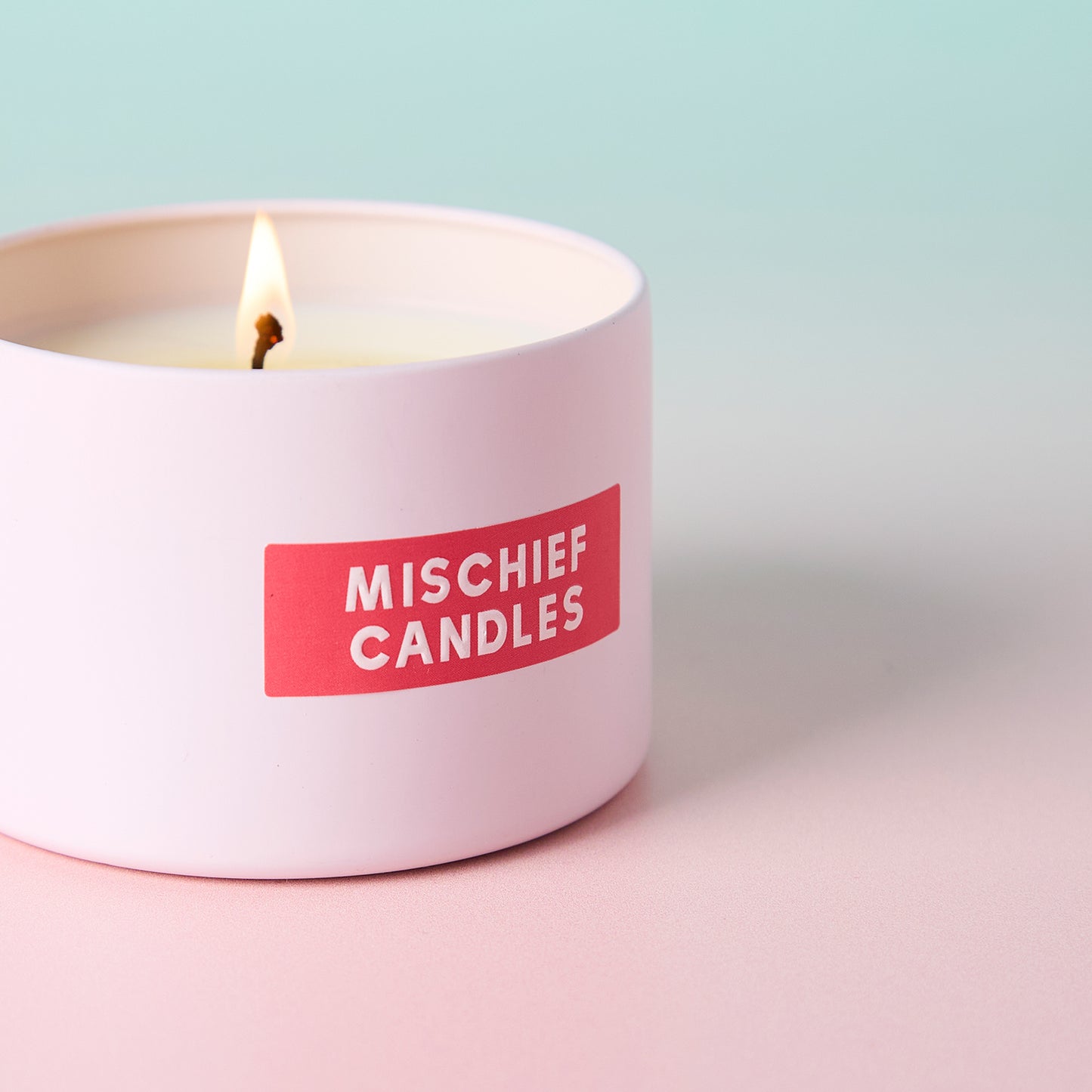 Hot Girls Forget Passwords Pink Tin Candle