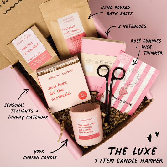 Funny Thinking Of You Gift Set The Luxe Hamper