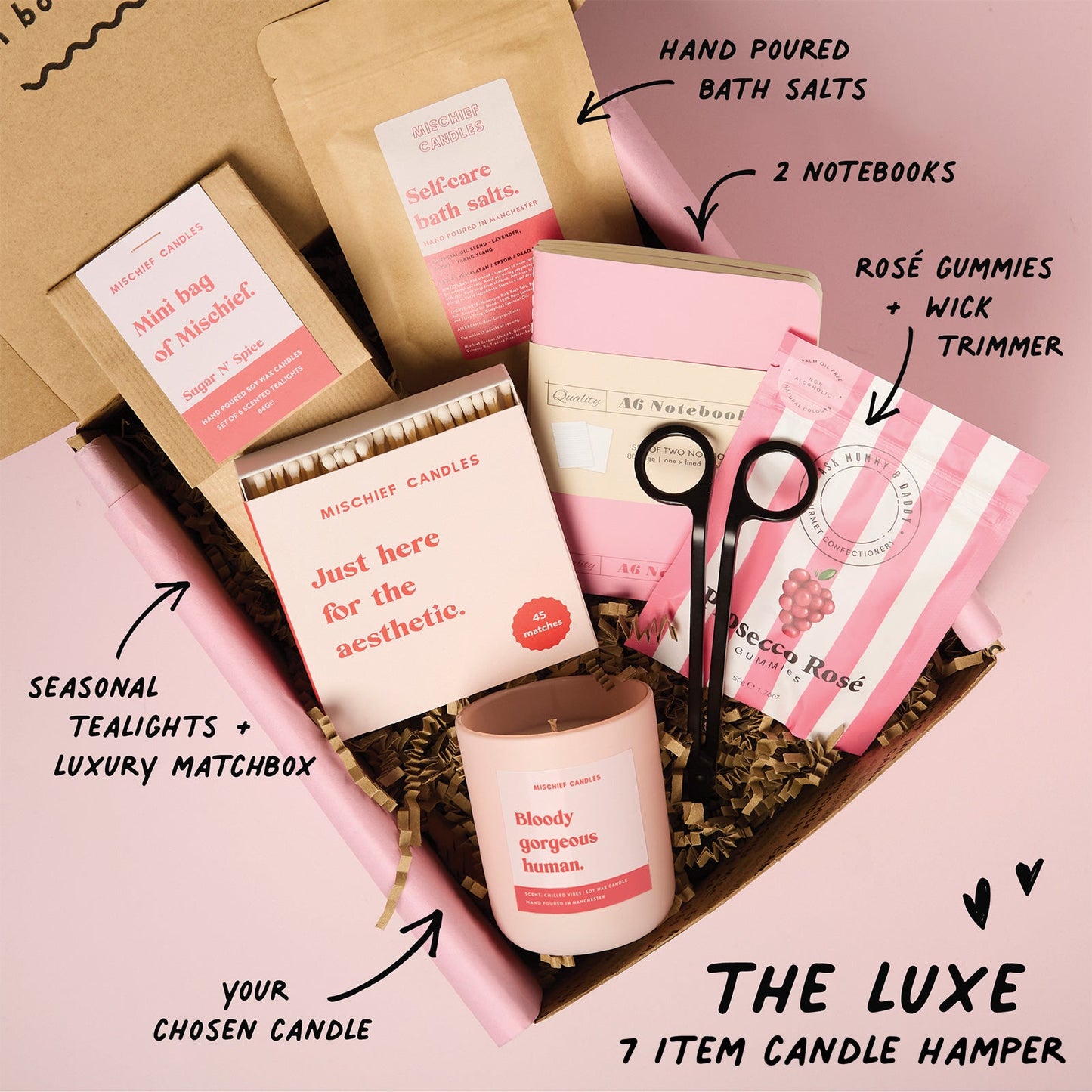 Friendship Gift Funny Gift For Her Candle Bloody Gorgeous Human