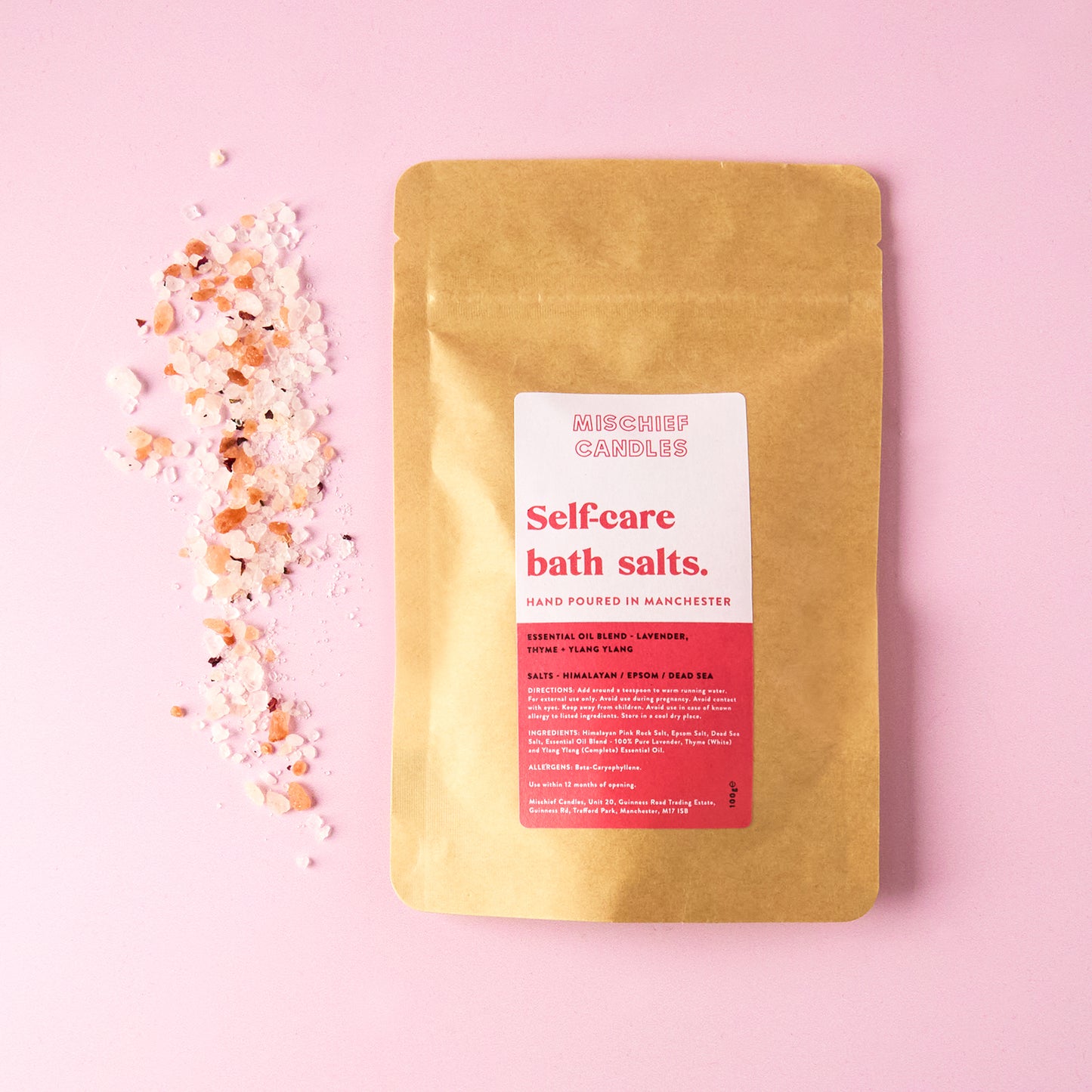 Mischief Hand Poured Bath Salts