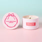 Honest Pink Tin Candles