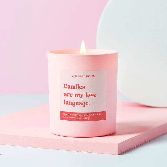 Self-Care Candle Gift Candles Are My Love Language