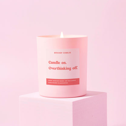 Relaxation Candle for Mental Reset Candle On Overthinking Off