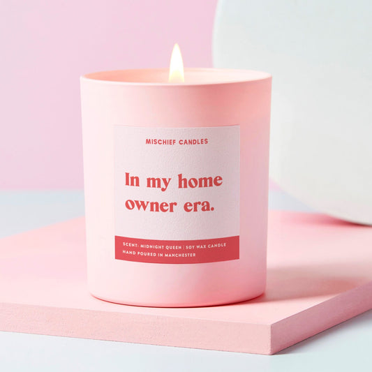 New Home Gift Funny New Home Gift Soy Wax Candle Home Owner Era