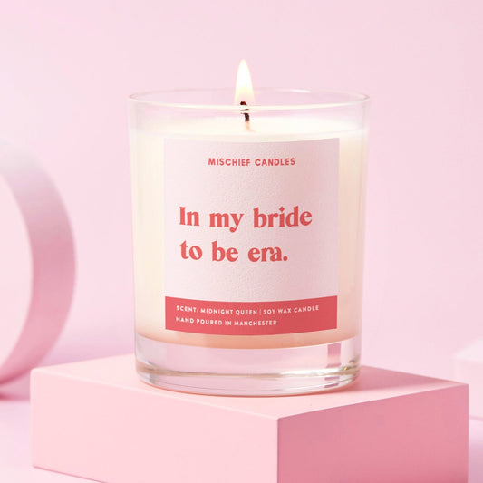 Bride to Be Gift Funny Bride to Be Gift Soy Wax Candle Bride To Be Era