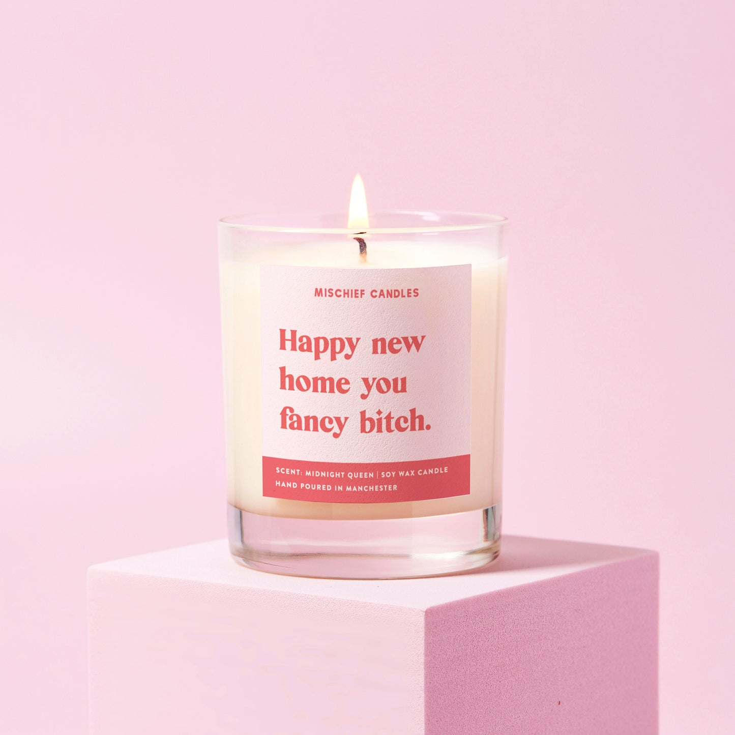 New Home Gift Funny New Home Gift Soy Wax Candle New Home Fancy Bitch