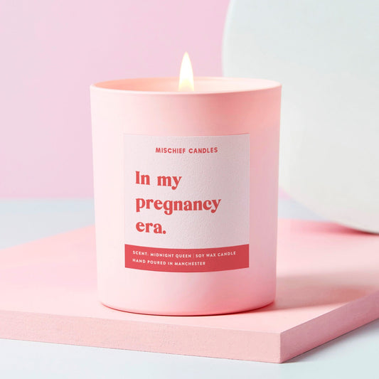 Mum To Be Gift Funny Pregnancy Gift Candle In My Pregnancy Era