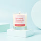 Funny Friend Gift Soy Wax Candle Smells Like Productivity