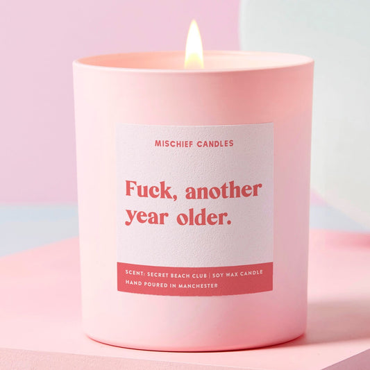 Funny Birthday Gift Fuck Another Year Older Funny Candle