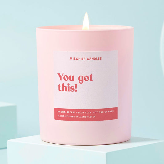 You Got This Friendship Gift For Her Funny Candle