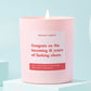 New Baby Funny Baby Shower Gift Candle 18 Years of Chaos